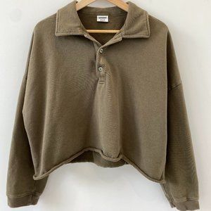 Aritzia Sunday Best Cropped Sweater Size L